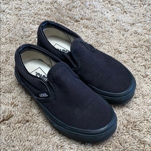 Boys vans size 11.5